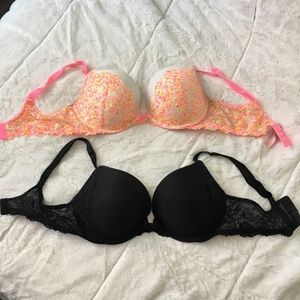 36 D Victoria's Secret Dream Angels Push Up Bras